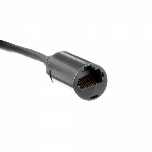 UTP cat. 5E patch-cord extender, RJ45 jack - RJ-45 plug